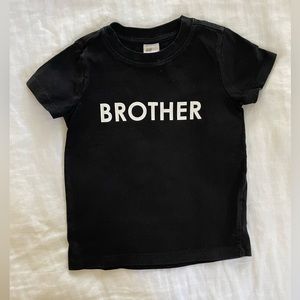 Brother tee size 1-2 year great condition!